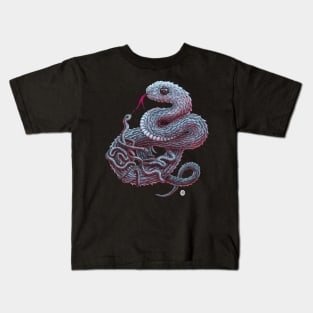 Atheris Snake Kids T-Shirt